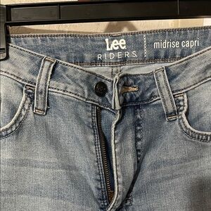 Riders by Lee Midrise Capri Jeans - Light Blue